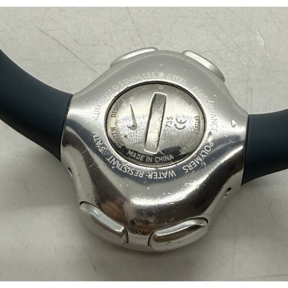 Nike Imara Run Athletic Watch WR0106 Light Blue Rubber Band Stainless Steel Case - Picture 2 of 7